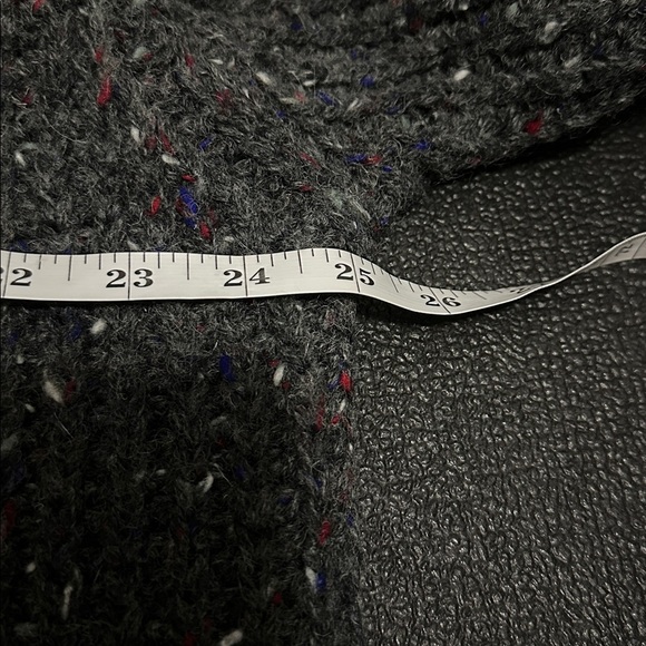 Together 90sGray Knit Sweater with Colorful Accents size large - Picture 6 of 7